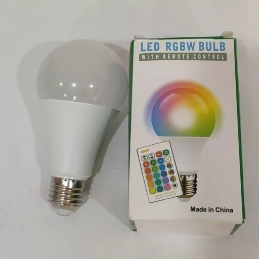 لامپ LED هوشمند کنترل دار مدل RGBW BULB