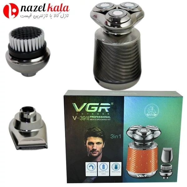 ریش تراش سه کاره وی جی آر مدل v-391