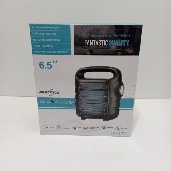 اسپیکر بلوتوثی قابل حمل گریت نایس مدل GTS-1705