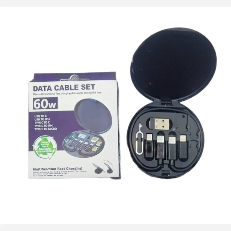 مجموعه لوازم جانبی موبایل مدل data cable set.