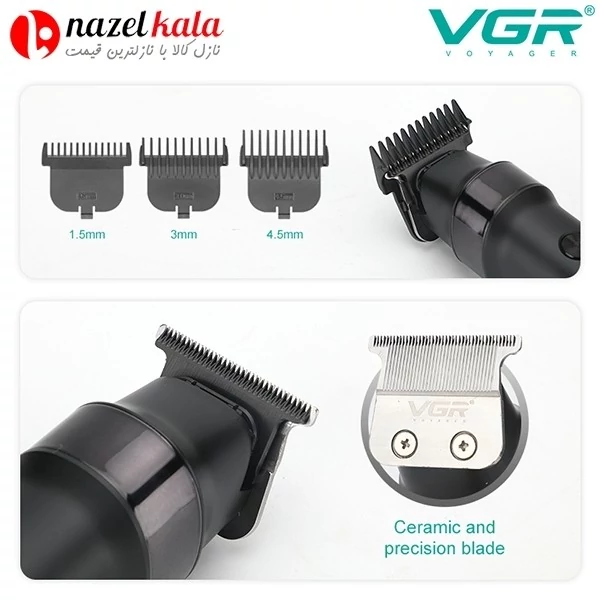 ماشین اصلاح سر و صورت،بدن وی جی آر مدل V-987