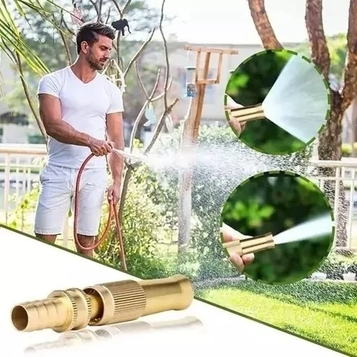 کارواش سر شلنگی آبپاش تمام برنجیی
