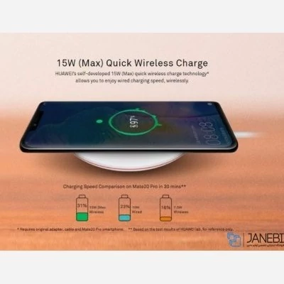 شارژر بی سیم هواوی Huawei 15W Wireless Charging