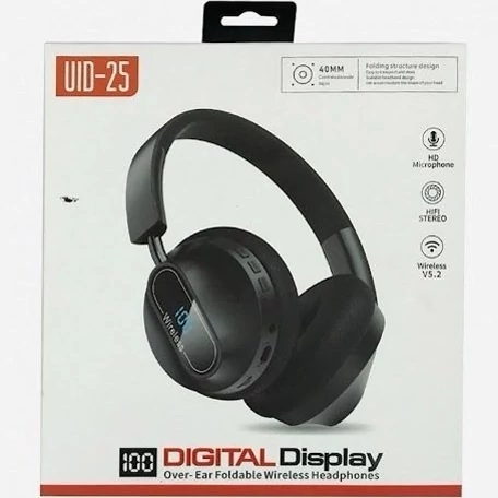 هدفون  بی سیم  DIGITAL DISPLAY UID--25