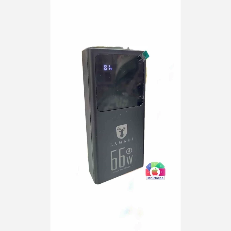 پاوربانک 20000 LAMARI (وات66) مدل M-008