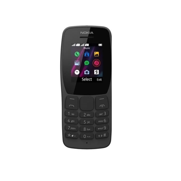 گوشی ساده نوکیا مدل 110 سال 2017  110 Nokia ساخت ویتنام  (بدون گارانتی شرکتی)