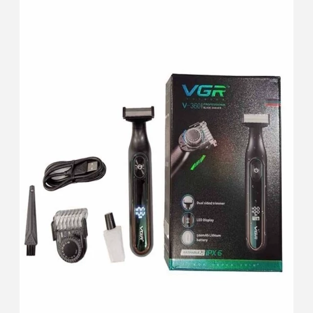 ماشین اصلاح صورت و بدن (بادی گرومر) وی جی ار VGR V-360