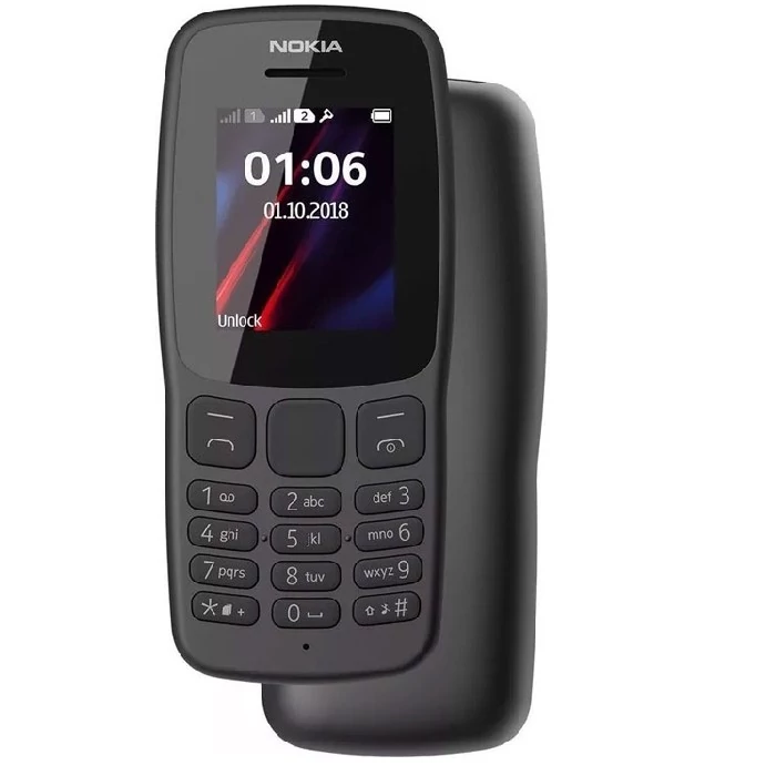 گوشی ساده نوکیا مدل 106  سال 2018  Nokia 106 دو سیمکارت