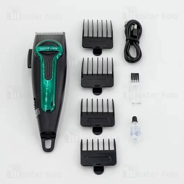 ماشین اصلاح گرین لاین Green Lion Professional Hair Clipper GNPRHACLIPRBK
