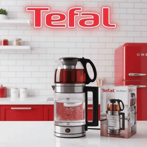 چایی ساز روهمی تفال- وارمردار مدل TF-124