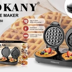 وافل ساز دوقلو ساکانی مدل SK-BBQ-850