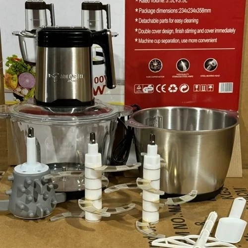 خردکن ( غذاساز ) دو کاسه مباشی مدل ME-CH4002 خردکن ( غذاساز ) دو کاسه مباشی مدل ME-CH4002