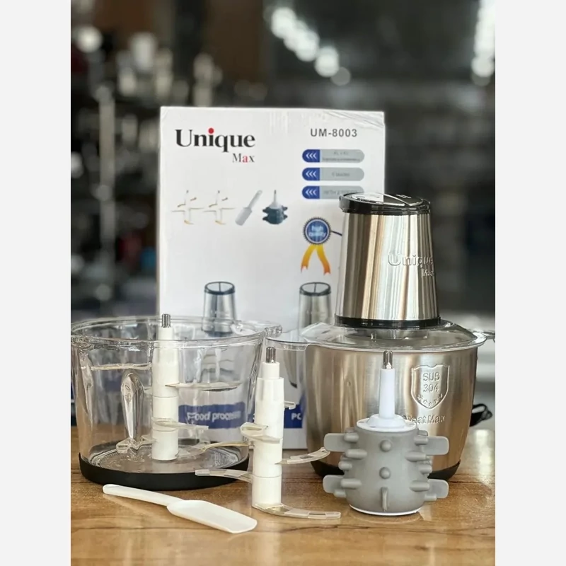 خردکن دو کاسه یونیک مکس مدل UM-8003