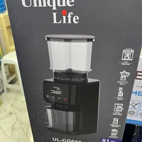 آسیاب قهوه حرفه ای نیولایف مدل UL-CG019 آسیاب قهوه حرفه ای نیولایف مدل UL-CG019