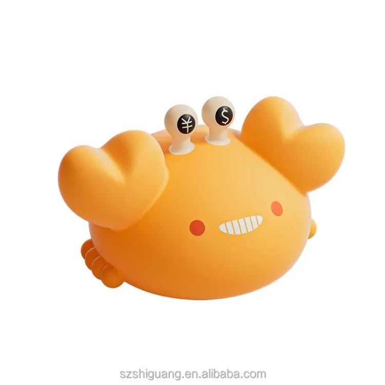 چراغ خواب سیلیکون خرچنگ خوشحال Happy Crab Silicone Night Light