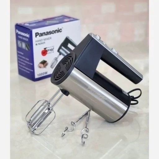 همزن برقی پاناسونیک توان 1000 وات 5 سرعته دارای توربو