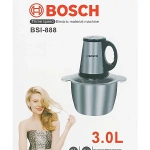 خردکن برقی بوش مدل BSI-888 ظرفیت 3 لیتری + تیغه یدک  قدرت، سرعت و کیفیت در یک دستگاه