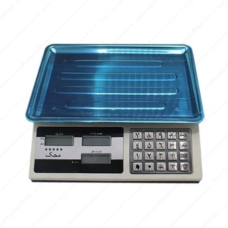 ترازو دیجیتال فروشگاهی کیبورد استیل 40 کیلوگرم برند محک