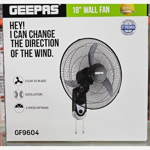 پنکه دیواری جیپاس مدل GF9604
