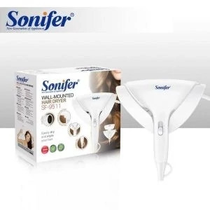 سشوار دیواری سونیفر مدل SF-9511 توان 1600 وات مناسب خانه، هتل و سالن