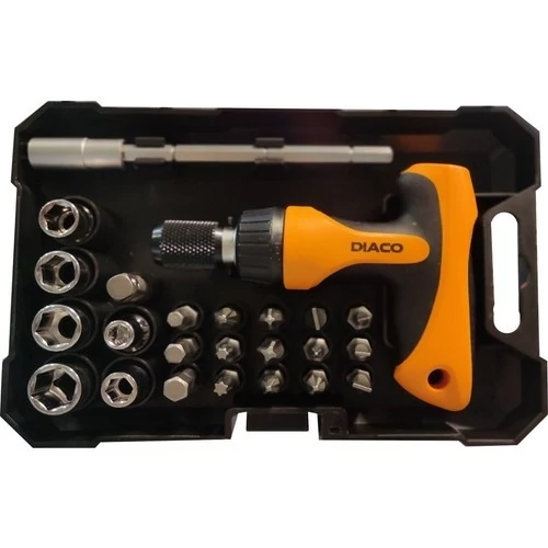 پیچ گوشتی دیاکو مدل D1685D بسته 24 عددی