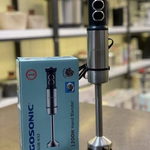 گوشت کوب برقی گوسونیک مدل 832 تیغه استیل جدید گاسونیک gosonic