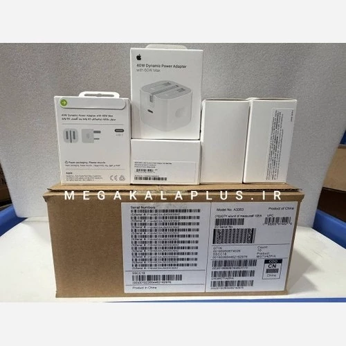 کلگی شارژ 40 وات آیفون اورجینال مدل A3353