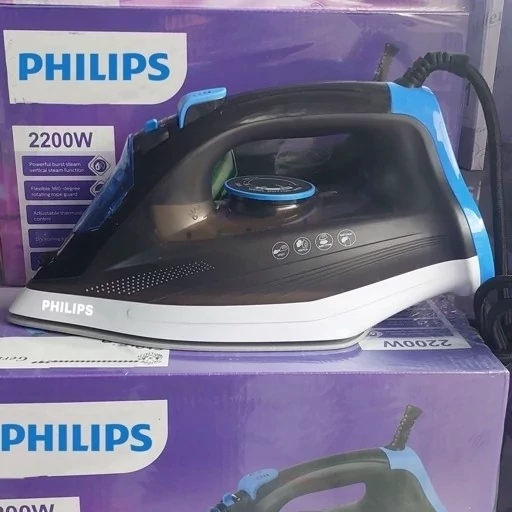 اتو فیلیپس اتو بخار فیلیپس philips مدل جدید توان 2200 وات کفی سرامیک بخاردهی عالی با کیفیت