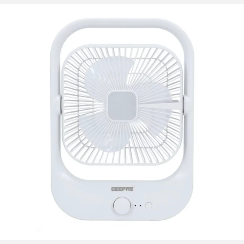 پنکه 8 اینچی قابل شارژ با نور LED جیپاس مدل GF21162