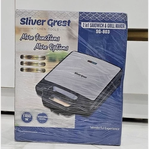 ساندویچ ساز و گریل 2 کاره سیلورگرست Silver Grest مدل SG-803