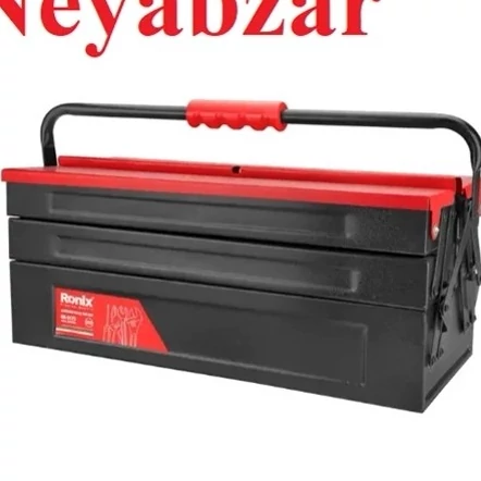 جعبه ابزار فلزی اتوماتیک 50 سانتی متر 3 طبقه RH-9175 رونیکس