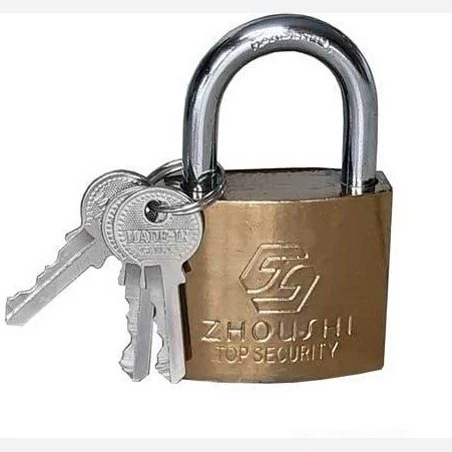 قفل آویز زرد 38 ZHOUSHI