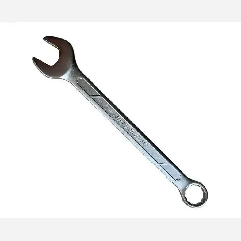 آچار رینگی یک سر تخت شماره 17 آیرون مکس آچار آچار تخت و رینگی ابزار دستی