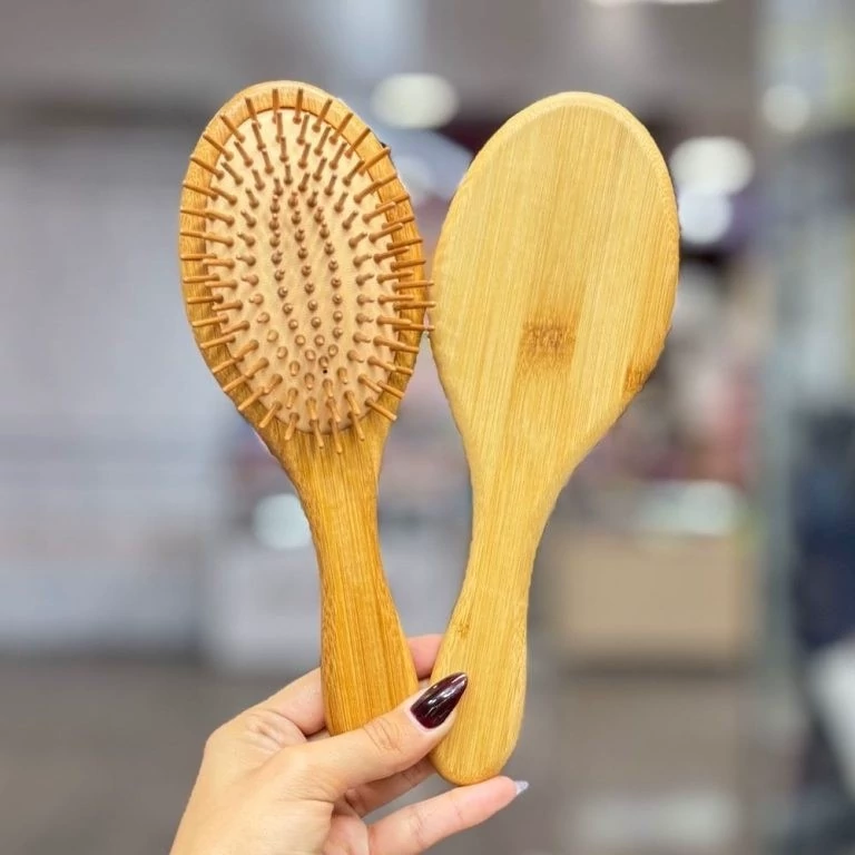 برس چوبی صفحه گرد نوک تیز