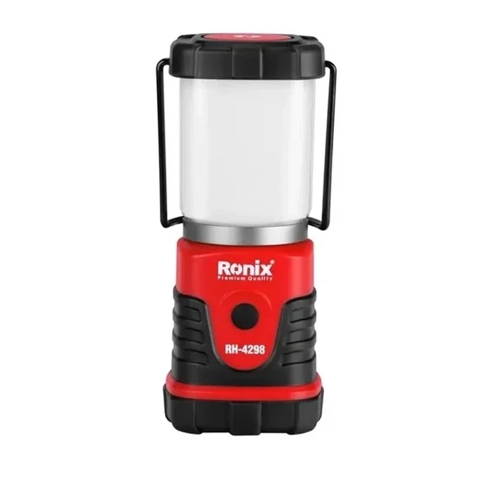 چراغ روشنایی فانوسی باتری خکر 250 لومن مدل RH-4298 رونیکس