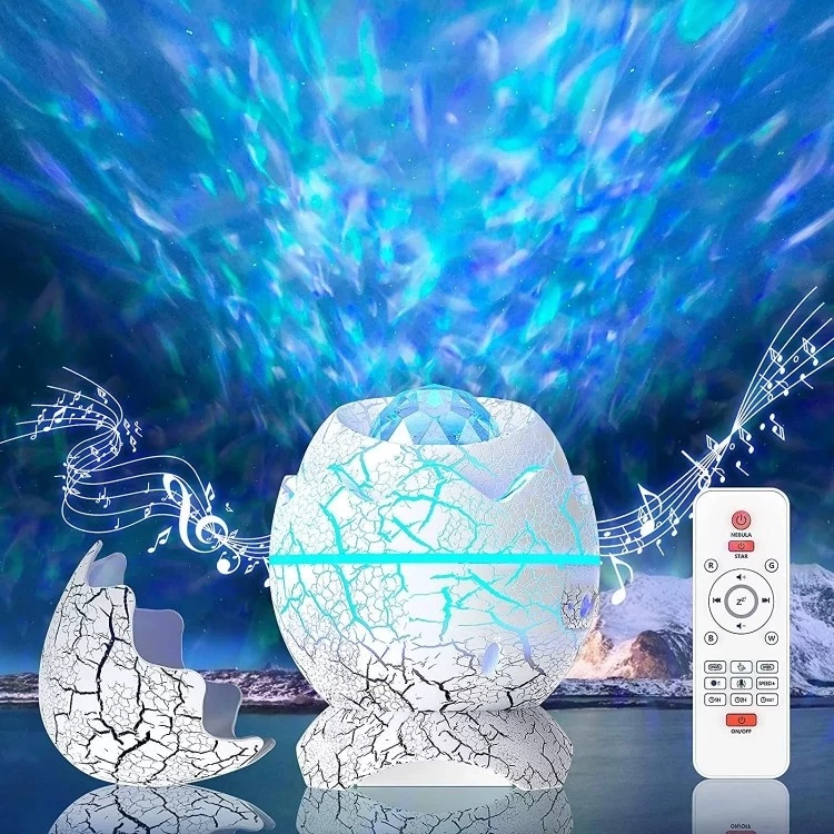 پروژکتور کهکشانی تخم اژدها اسپیکردار Dragon Egg Galaxy Projector with Speaker