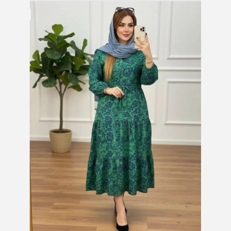 پیراهن زنانه اسپرت طرح مانتویی مدل شاهدخت جنس سوپرسافت فری سایز مناسب بارداری و شیردهی