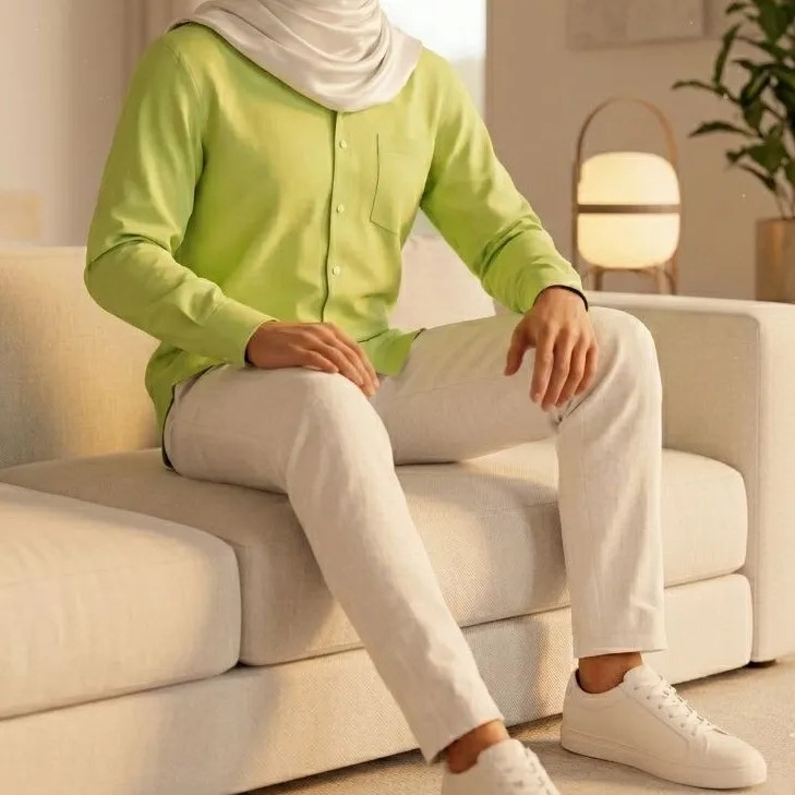شومیز زنانه مدل کلاسیک آستین بلند جنس تترون نخی ساده