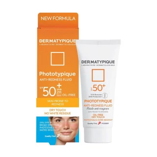 ضد آفتاب بی رنگ پوست قرمز و حساس SPF50 درماتیپیک