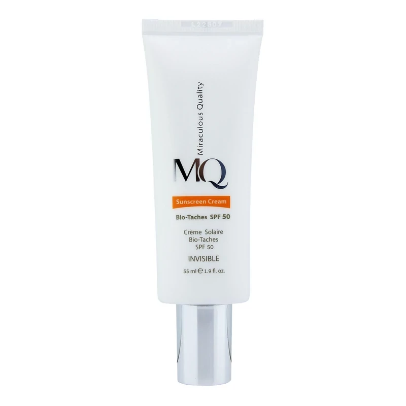 کرم ضد آفتاب روشن کننده بی رنگ بایوتچ SPF50 ام کیو  55 میلی لیتر
