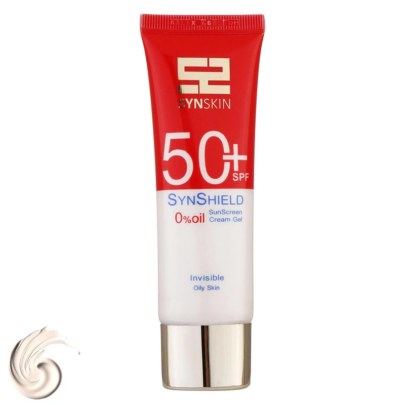 ضدآفتاب بدون رنگ ساین اسکین SPF50 مناسب پوستهای چرب 50 میلی