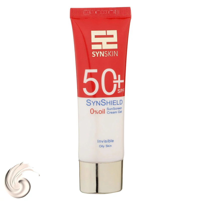 ضدآفتاب ساین اسکین بدون رنگ SPF50 پوست چرب حجم 50 میلی