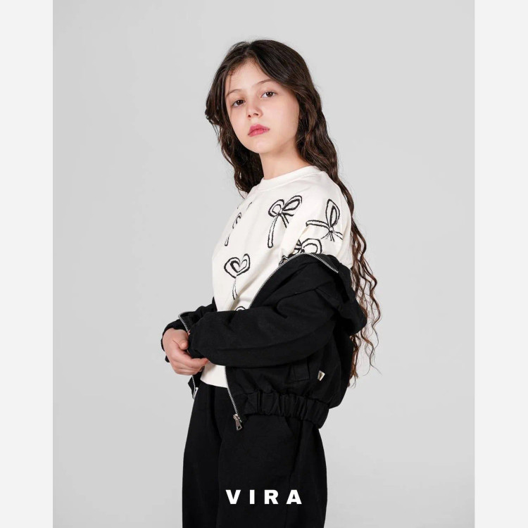 بلوز و شلوار دخترانه دورس و کتان سایز 7 تا 11 سال