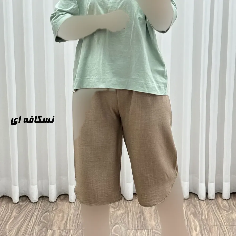 شلوارک زنانه راحتی مدل صوفیا فری سایز مناسب تا سایز 46