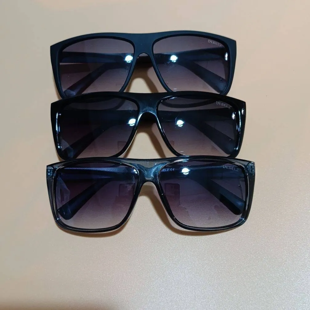 عینک آفتابی مردانه دیزل DESELZ آیتم 2309 استاندارد UV400 مناسب صورت متوسط و بزرگ