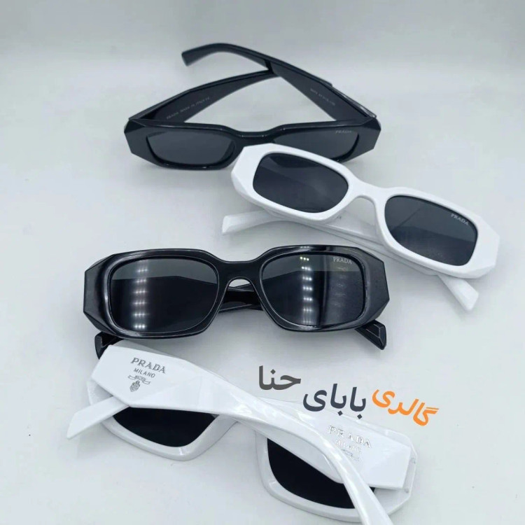 عینک آفتابی پرادا مدل یونیسکس فریم کائوچو با عدسی UV400