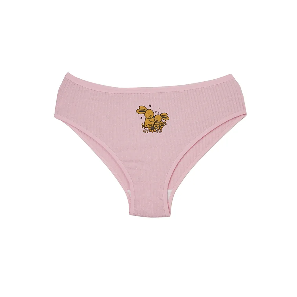 شورت زنانه اسلیپ کبریتی طرح خرگوش برند وارجان سایز XL و 2XL