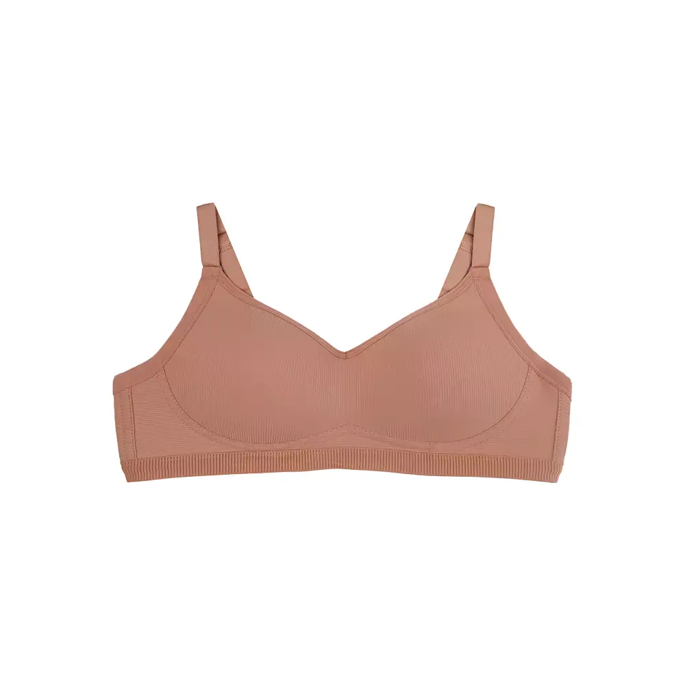 سوتین اسفنجی طرح کبریتی بدون فنر بند قابل تنظیم سایزبندی کامل