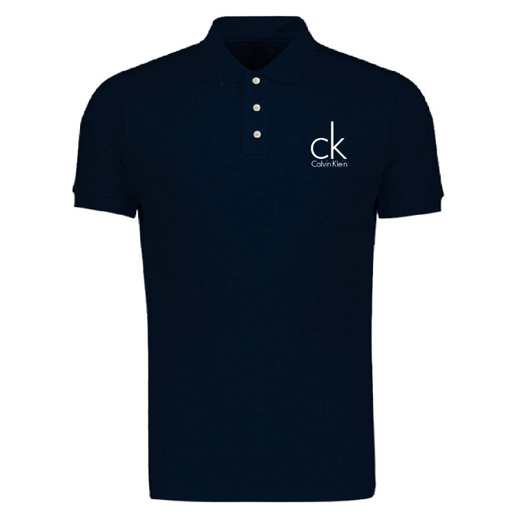 پولوشرت آستین کوتاه مردانه طرح CK مدل G7575 جنس جودون اعلا سایزبندی L XL 2XL