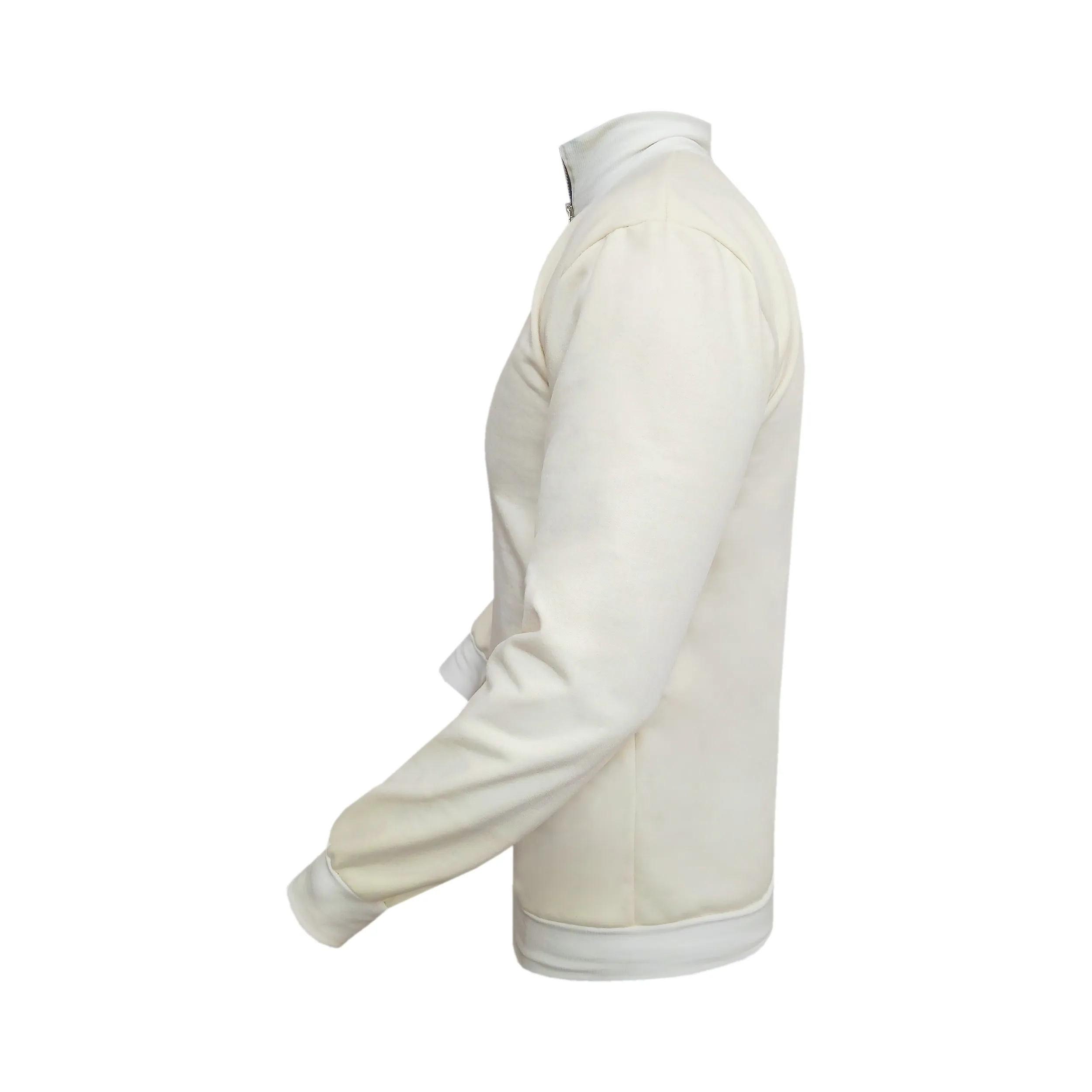 هودی نیم زیپ مردانه دورس اسپان طرح Nike Air کرم سایزبندی L XL 2XL